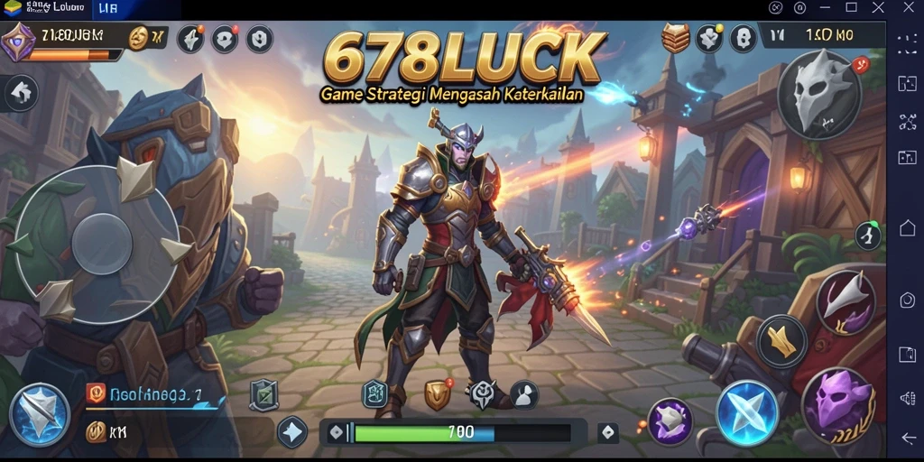 Tampilan gameplay <strong>678LUCK</strong> yang menegangkan dan strategis.