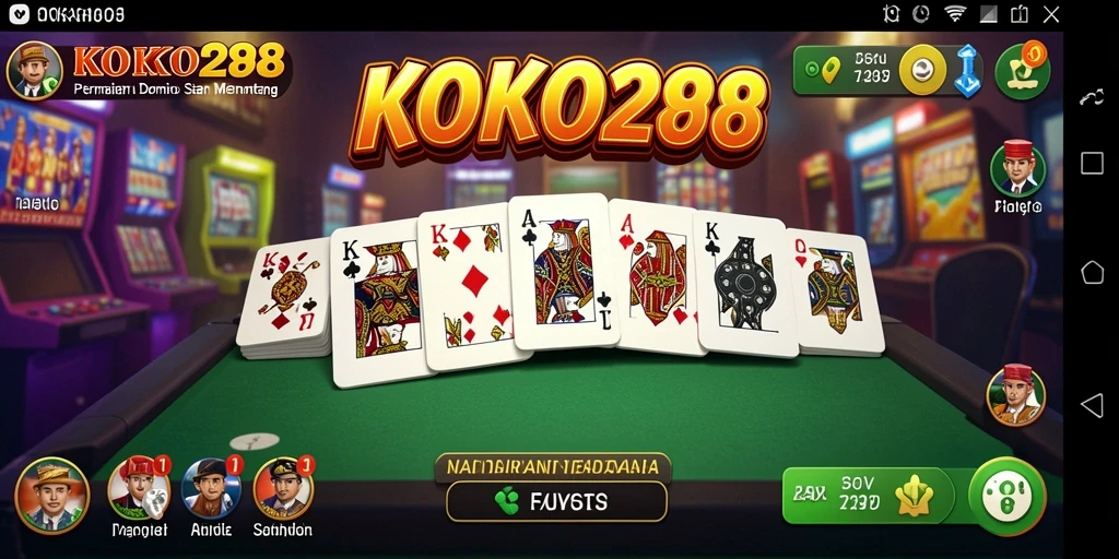 Tampilan gameplay KOKO288 dengan seru dan interaktif.