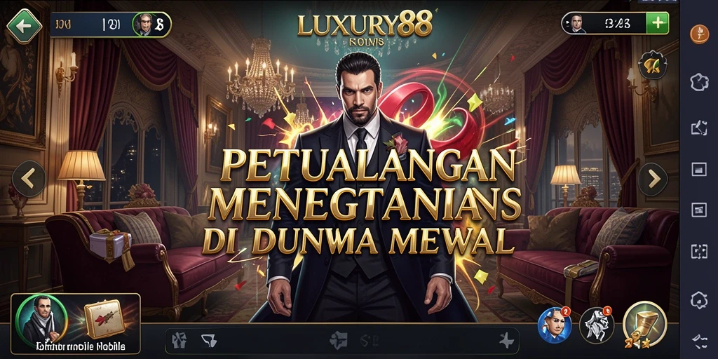 Tampilan gameplay LUXURY88 yang menakjubkan dan penuh aksi.