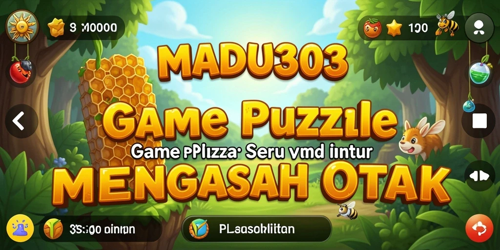Screenshot MADU303 yang menampilkan gameplay Puzzle yang menarik dan menantang.