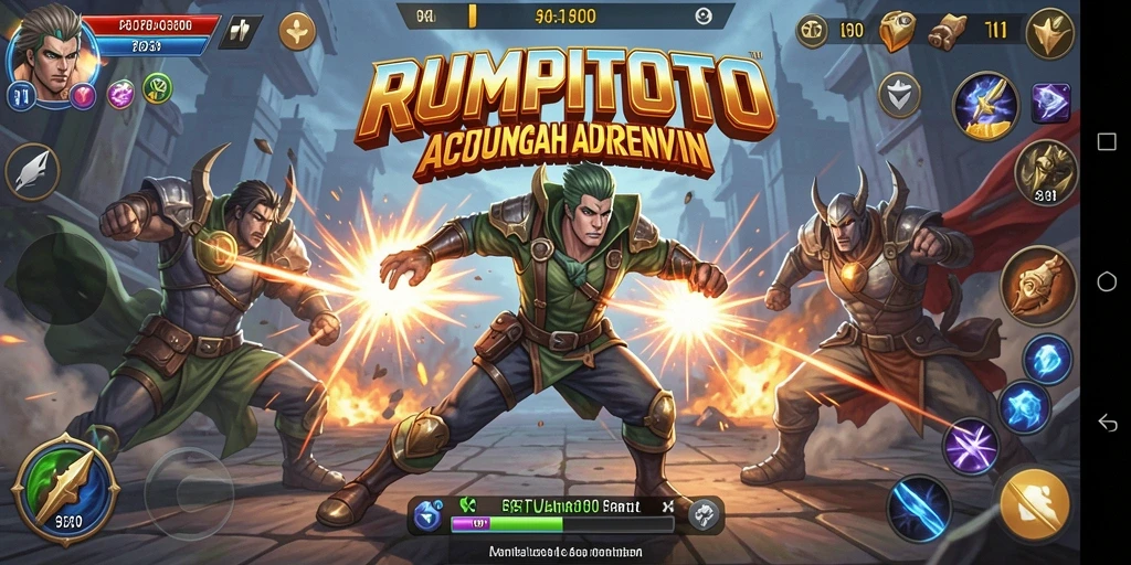 Cuplikan gameplay RUMPITOTO yang penuh aksi dan menegangkan.